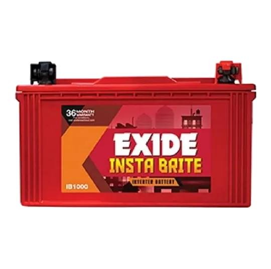 Exide Insta Brite tubular inverter battery